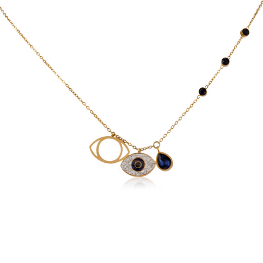 Devils eye necklace