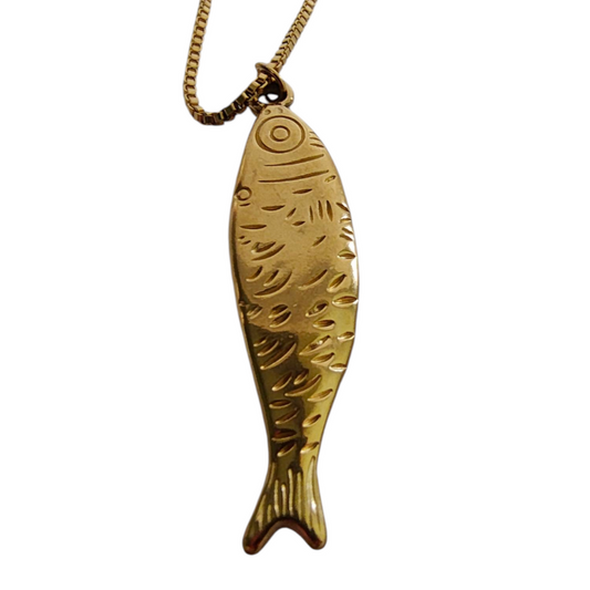 Gold Fish Chain