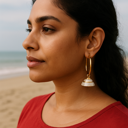 Golden Shore Earrings