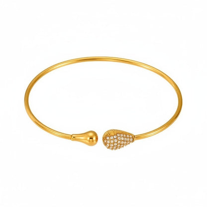 Do Boond Cuff — 18K Gold Plated Teardrop Bracelet